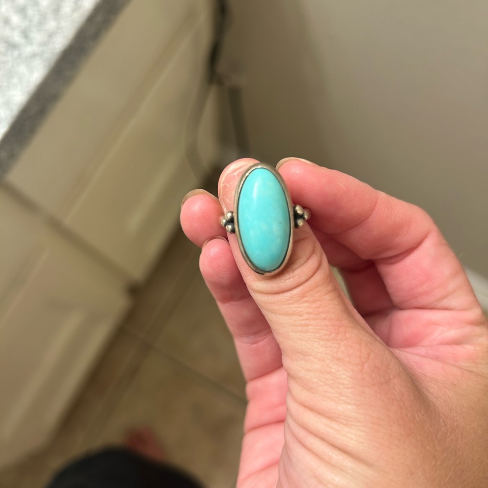 Turquoise Oval Ring